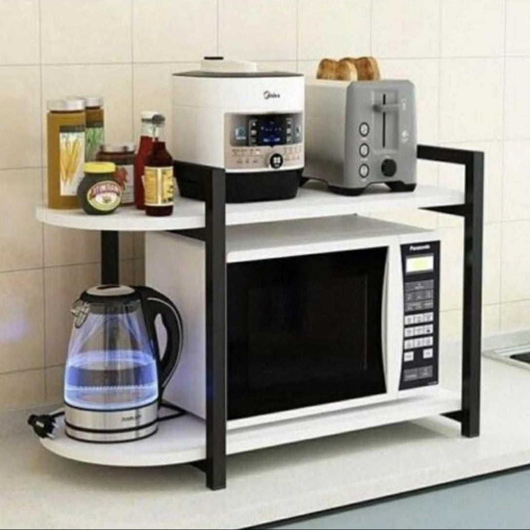 Support micro-ondes haute qualité en acier robuste et design moderne