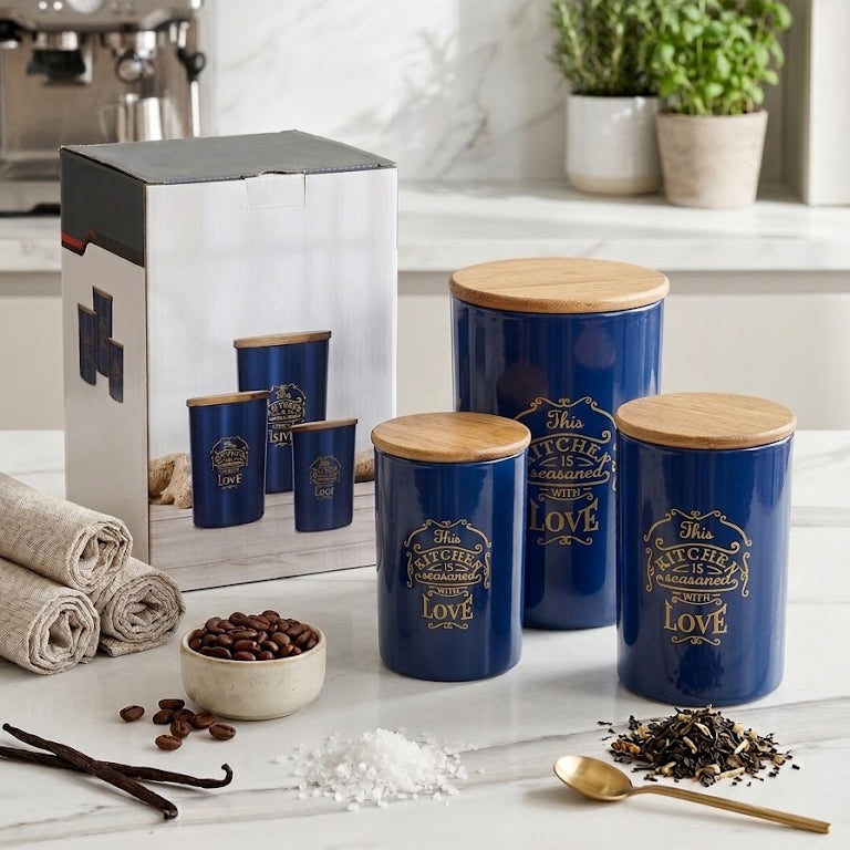 ✨ Pack Boîtes de Conservation 3 Pièces – Élégance & Organisation pour Votre Cuisine 🌿