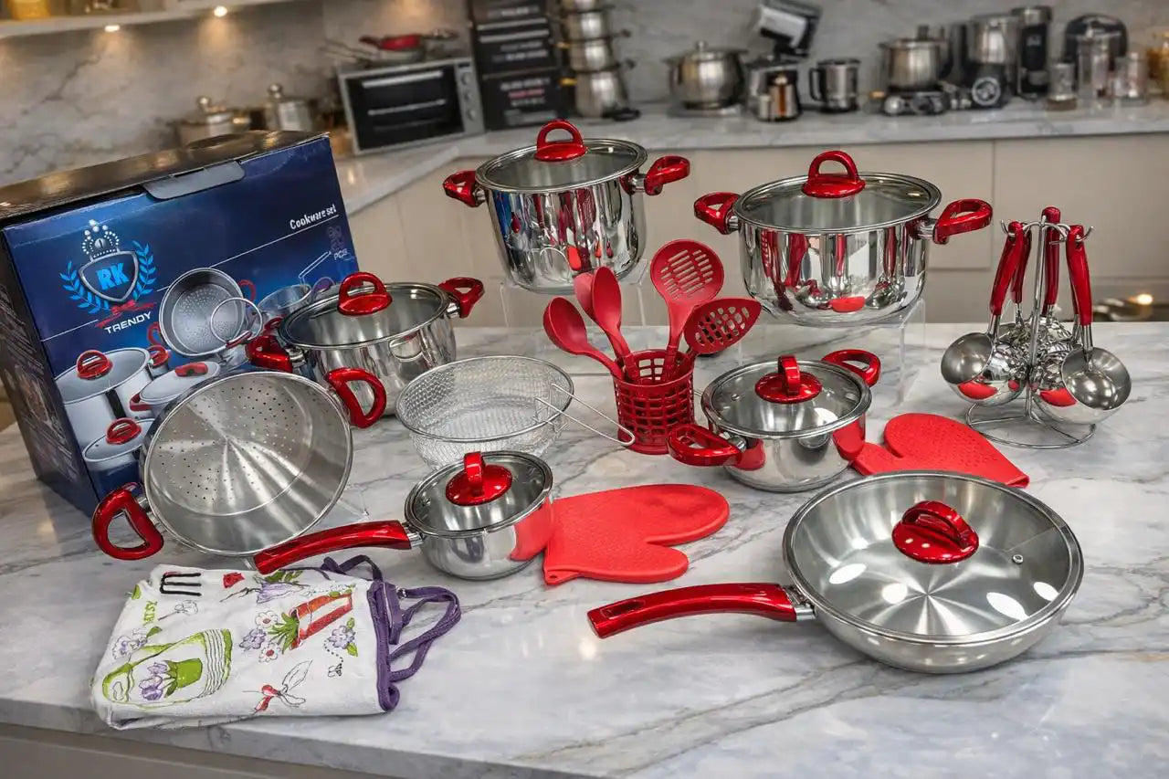 service inox 28pcs haute qualité & durable
