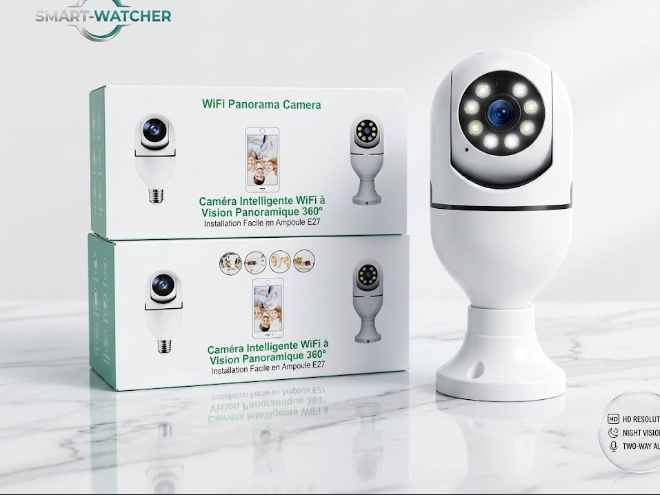 Caméra de Surveillance WiFi Intelligente – Sécurité & Vision Nocturne HD
