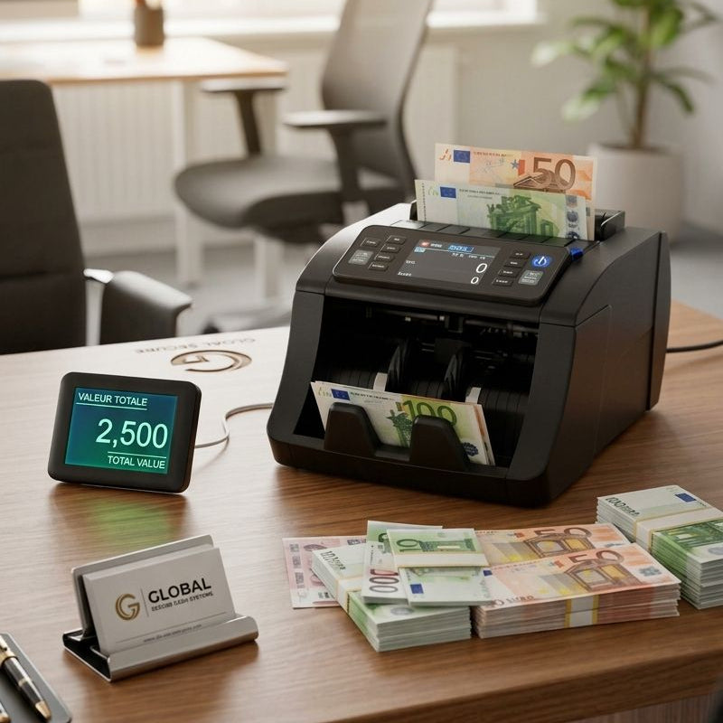 Compteuse d’Argent Professionnelle – Rapidité & Précision Maximales 💰