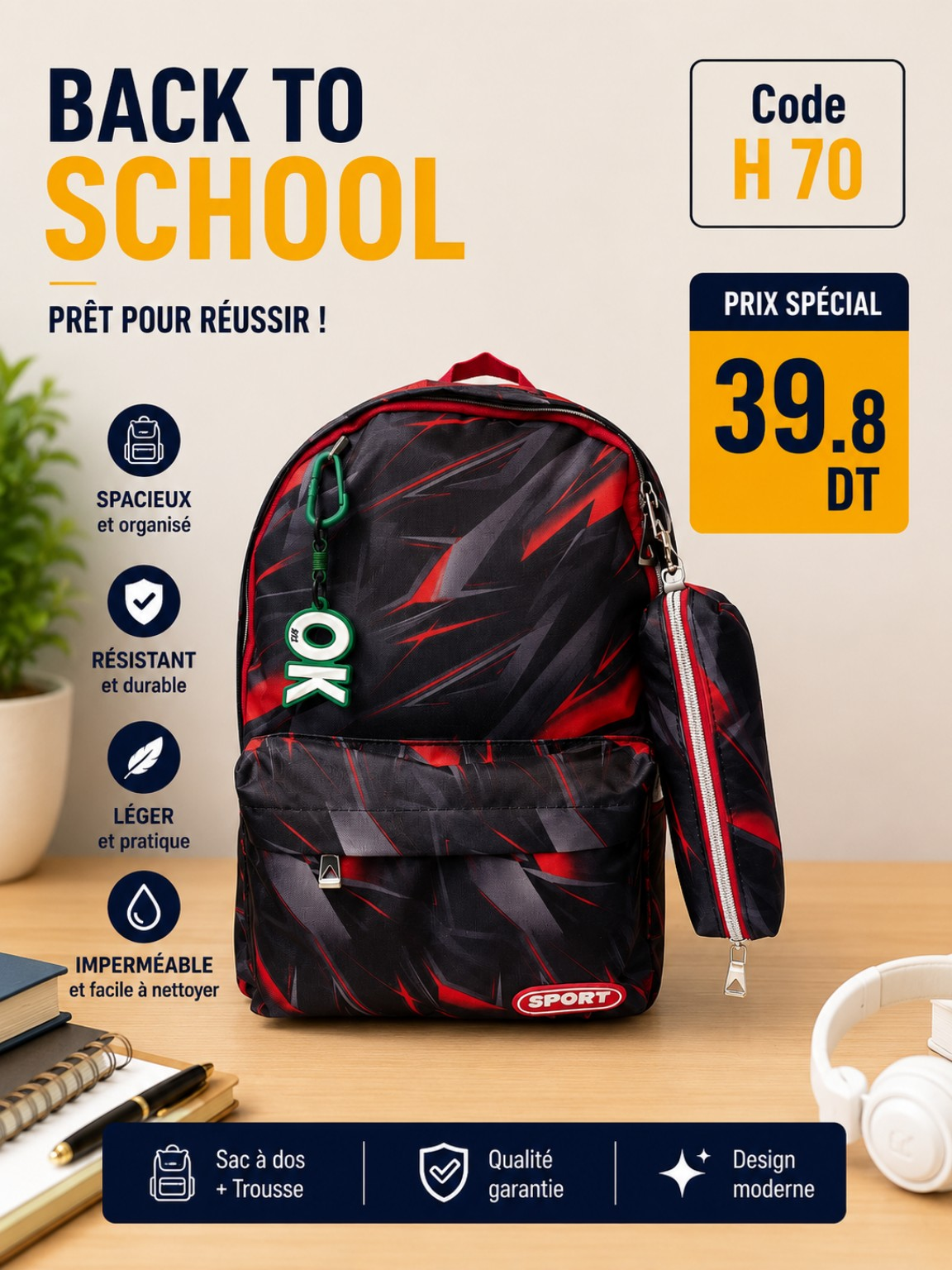 cartable f29 2pcs 39.8dt