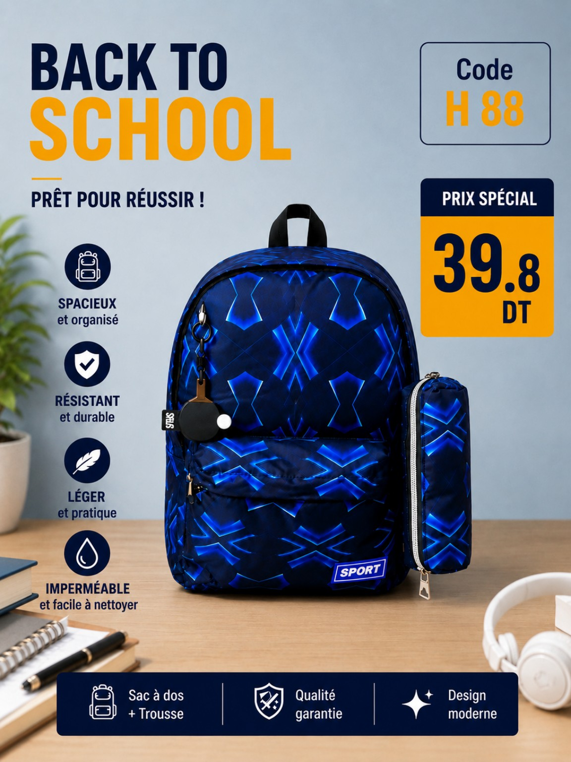 cartable f29 2pcs 39.8dt