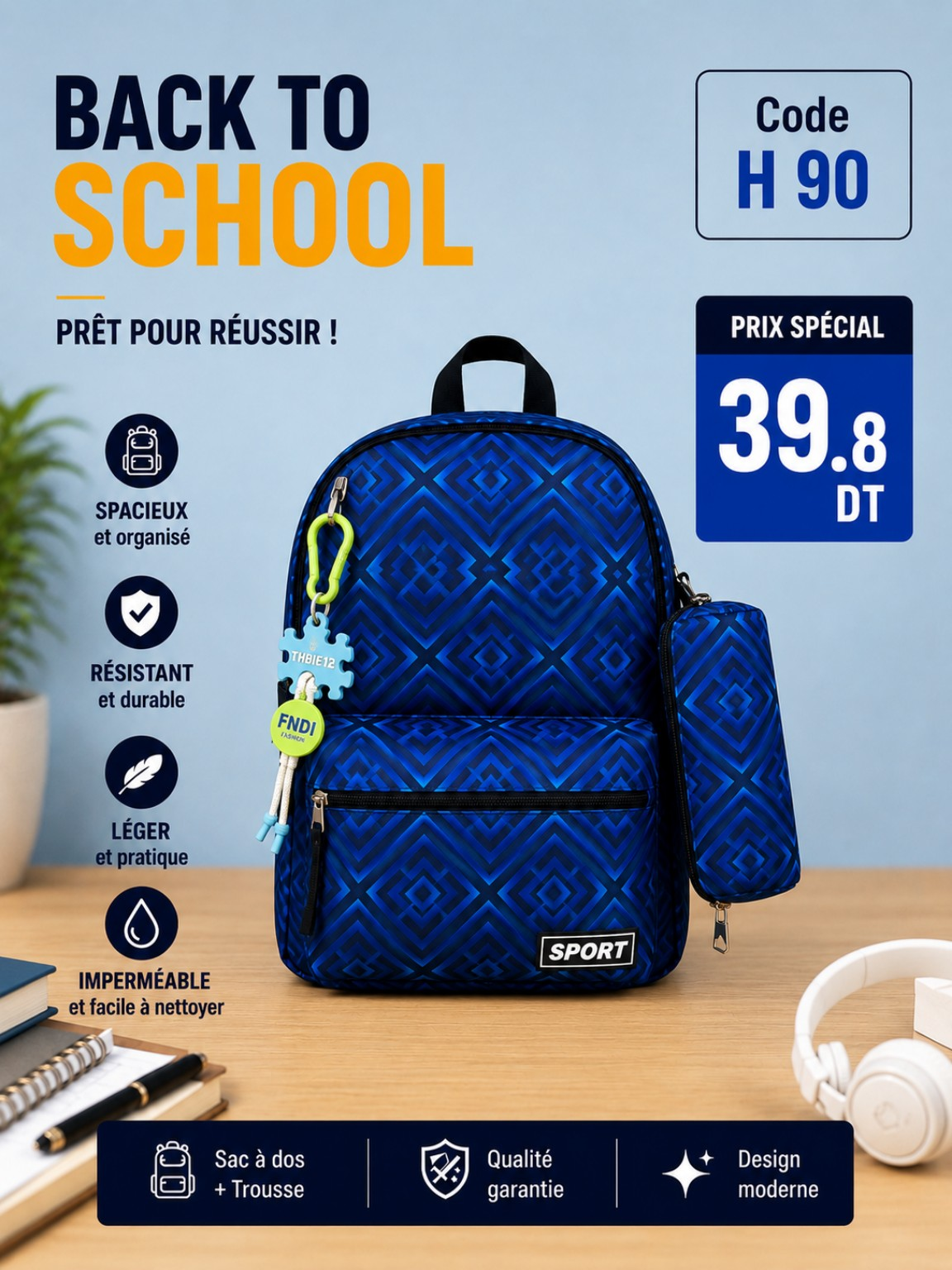 cartable f29 2pcs 39.8dt