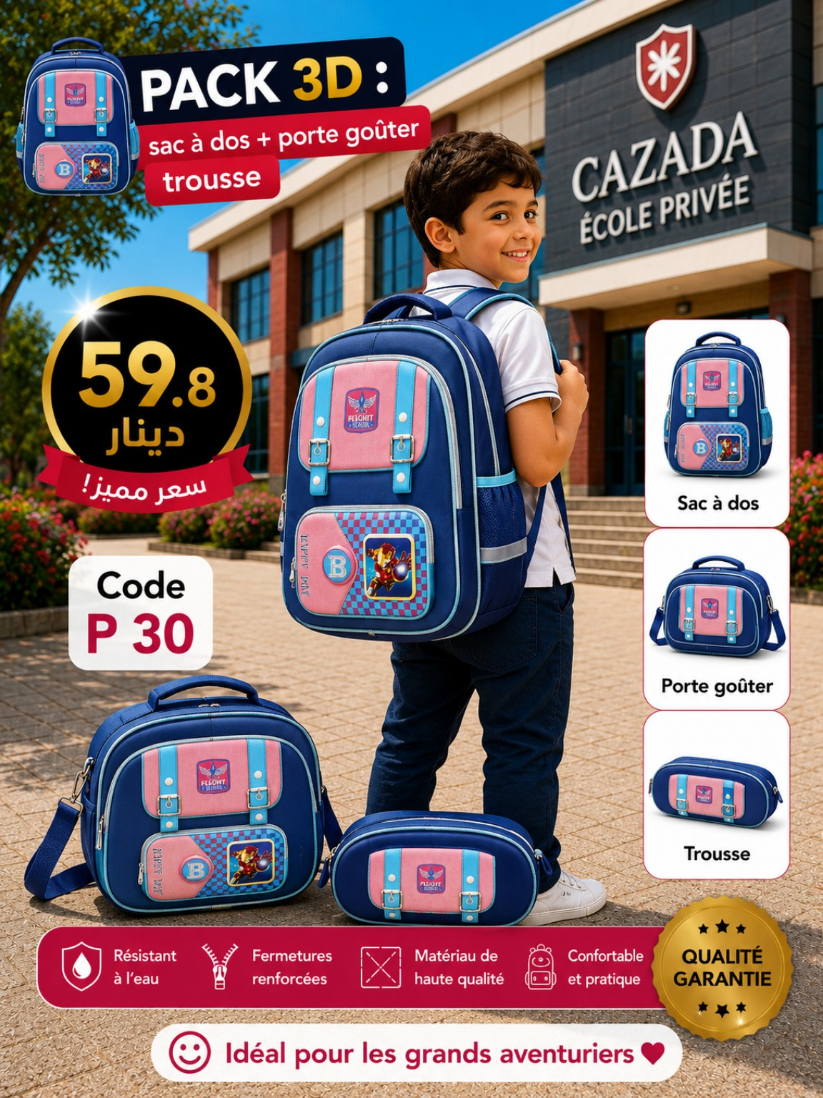 cortable 3pcs 59.8dt