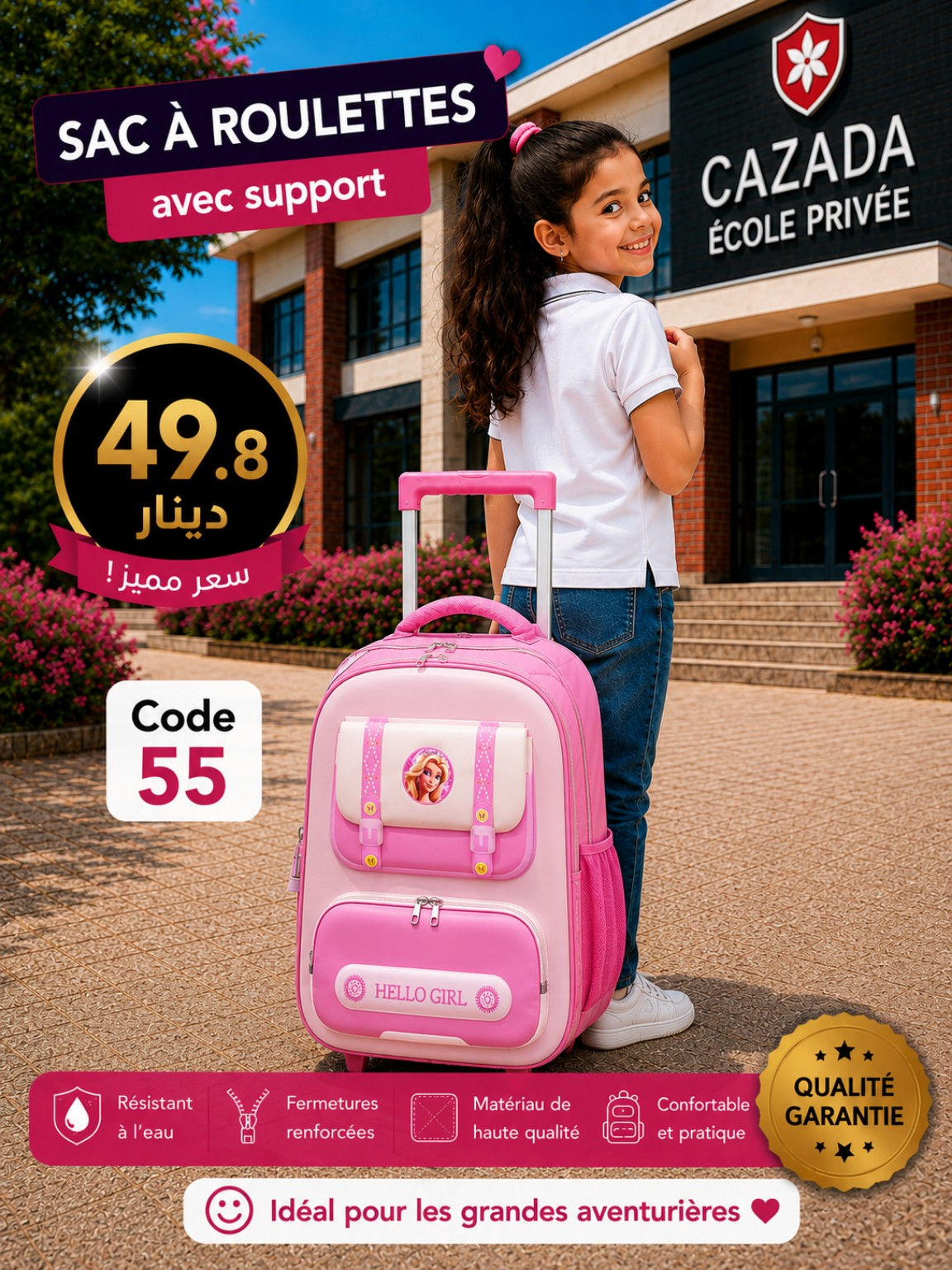 cortable avec support f1 49.8