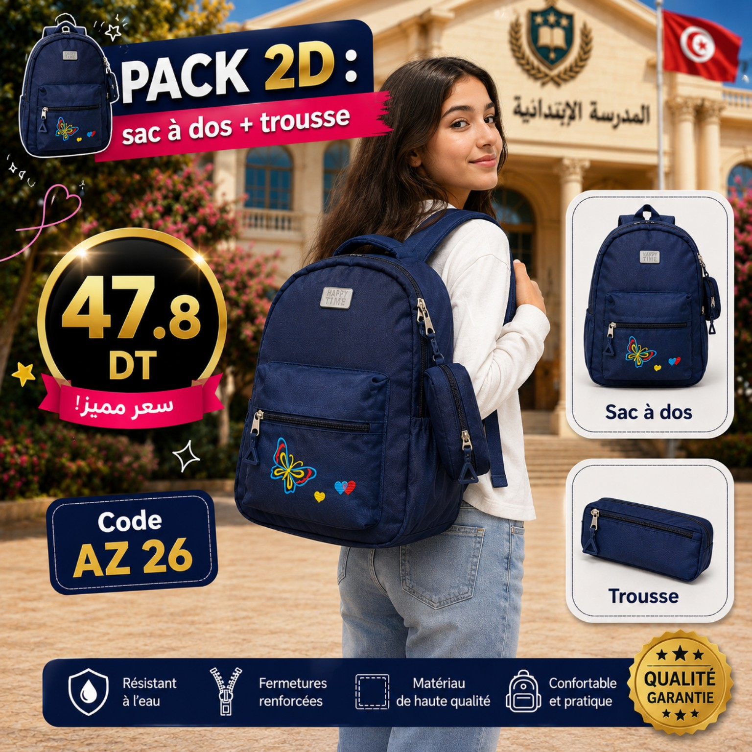 cortable 2pcs 47.8dt