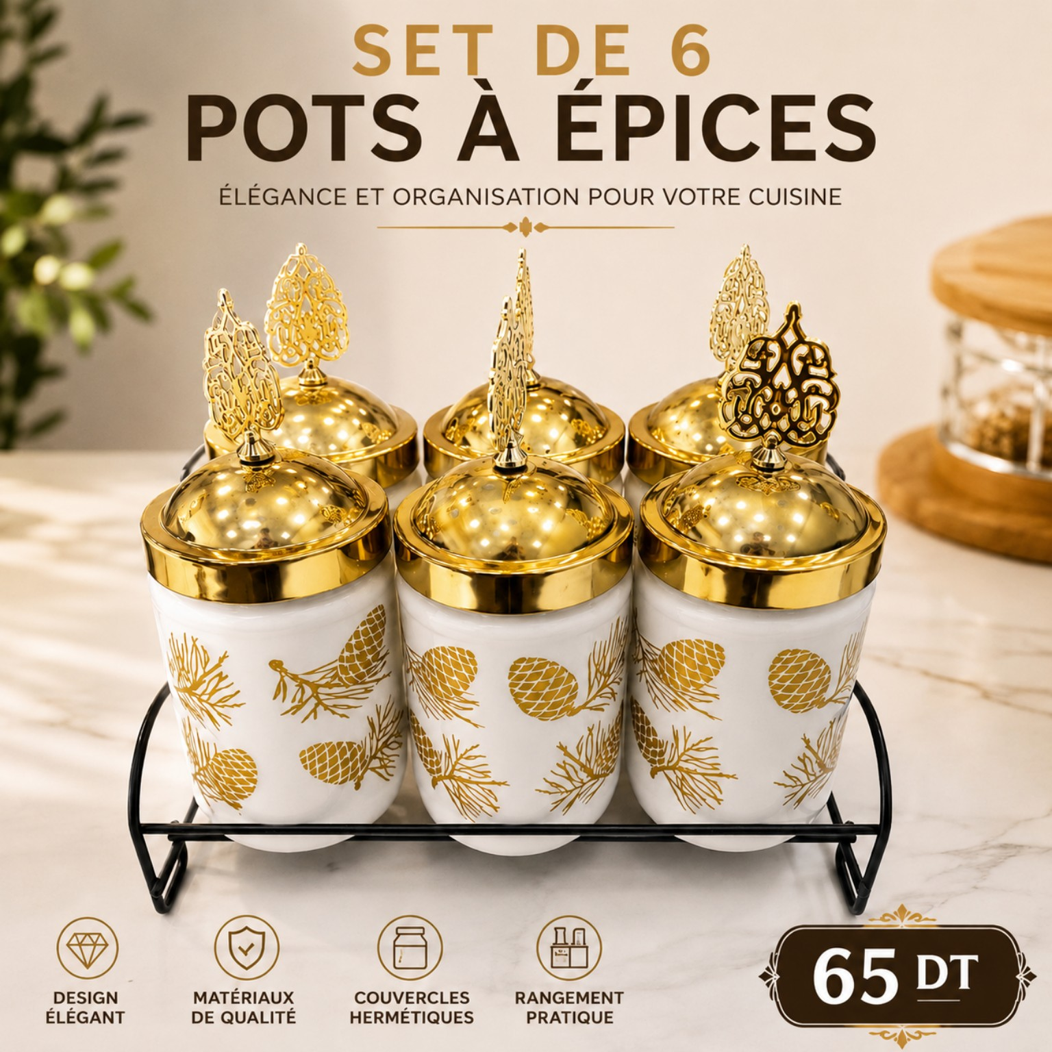 Fawa7et 6pcs 65dt