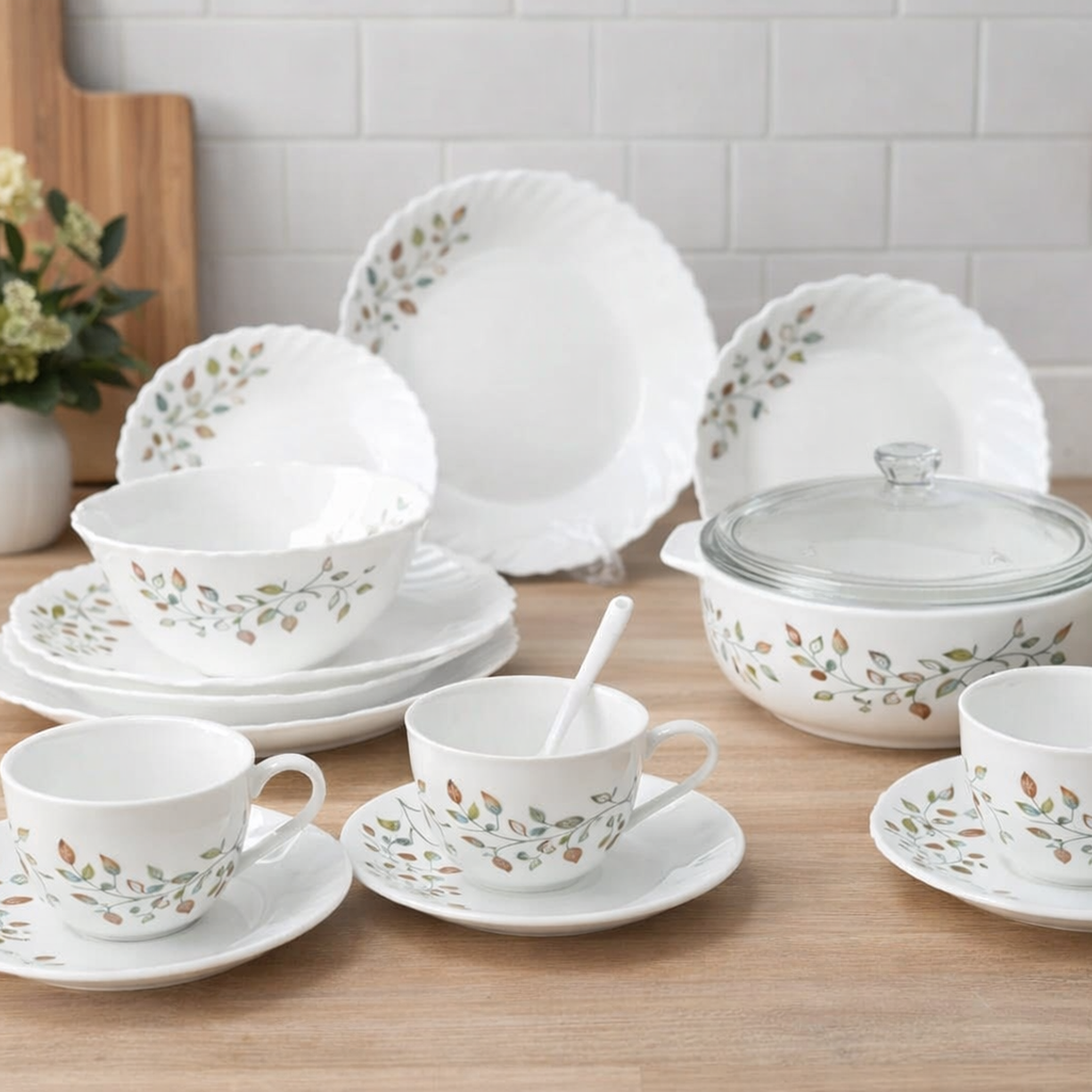 Service Chef "زخرفة "أوراق الخريف